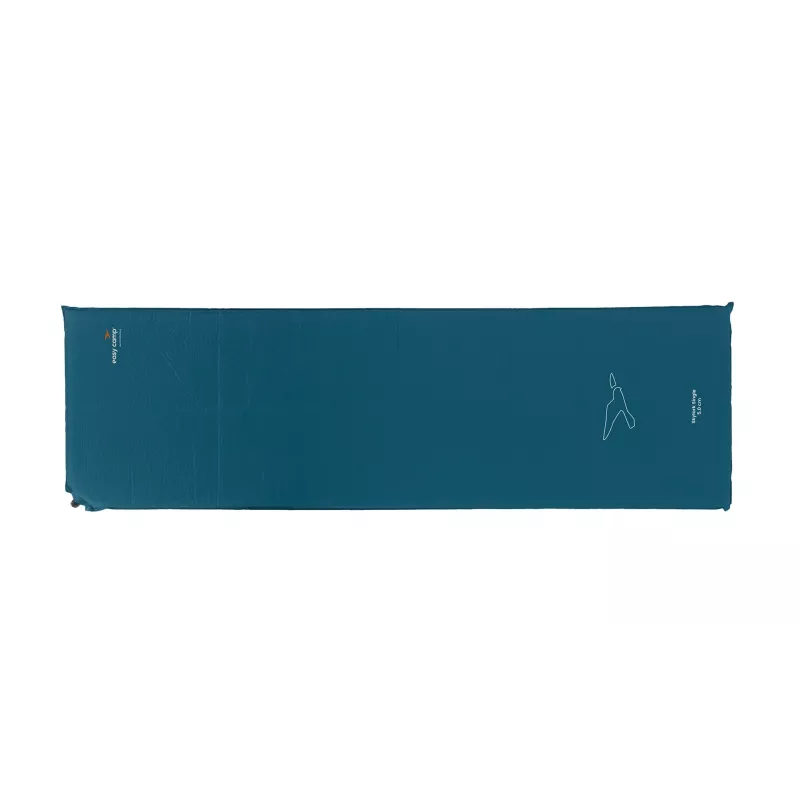 Esterilla individual Easy Camp Skylark Mat 5,0 cm – poliéster, 2000×600×50 mm, Azul