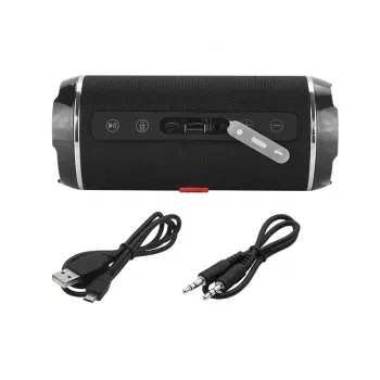 Altavoz portátil estéreo BLOW BT460 negro, plata 10 W
