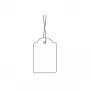 Etiqueta colgante con hilo HERMA 6933 18x28 mm con hilo blanco