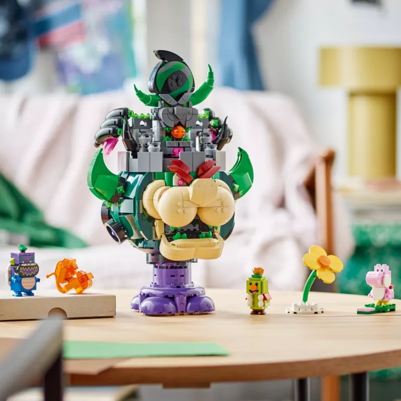 Juguete de construcción LEGO Super Mario Prinz Florian & Schloss Bowser Set 72042