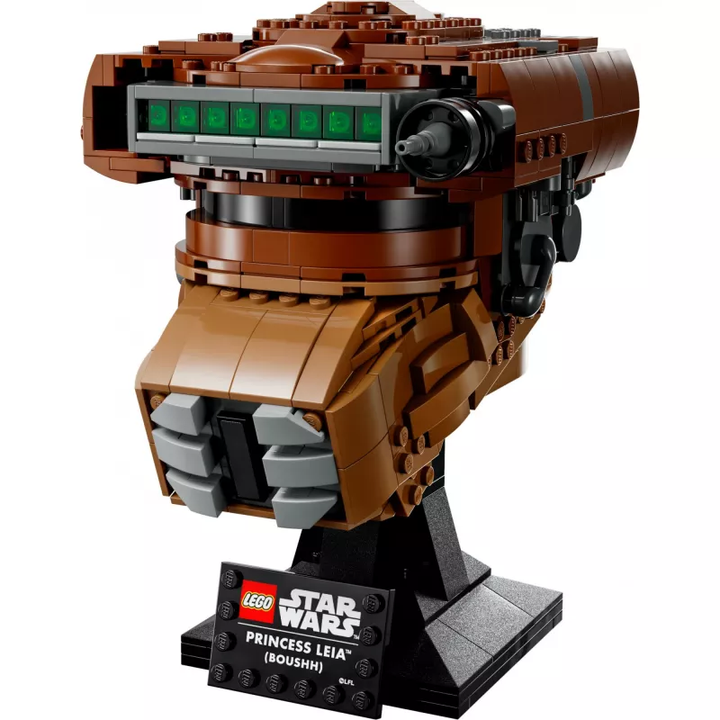 LEGO Star Wars Casco de la princesa Leia (Boushh) Set para adultos 75351 (670 piezas)