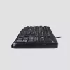 Logitech Desktop MK120 combo, negro, con cable, distribución suiza, 920-002504