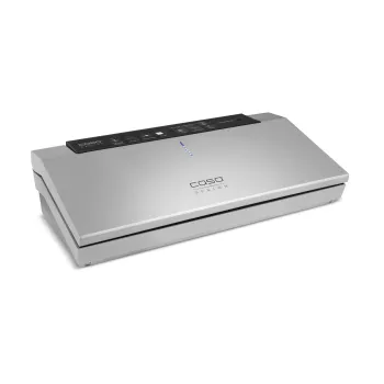 Caso | Envasadora al vacío de barra | GourmetVAC 380 | Potencia 160 W | Control de temperatura | Plata