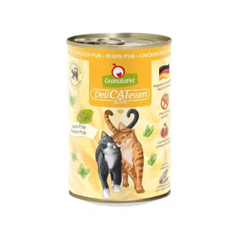 GRANATAPET DeliCATessen Pollo - Comida húmeda para gatos - 400 g