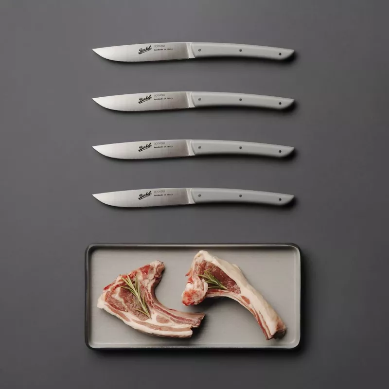 Berkel Set de cuchillos de carne 4 piezas Color Gris