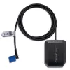 Antena GPS GLONASS QOLTEC 57054 con base magnética, ganancia de 28 dB