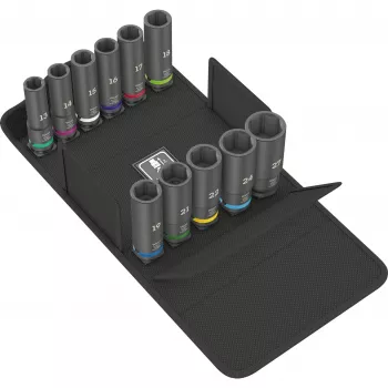 Juego de vasos para llave de impacto Wera 05004841001