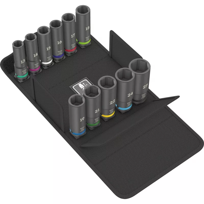 Juego de vasos para llave de impacto Wera 05004841001