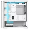 Torre Montech AIR 100 ARGB MICRO-ATX con cuatro ventiladores ARGB preinstalados, diseño ultraminimalista, panel frontal de malla fina, alto flujo de aire, lateral único