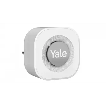 Timbre gong Yale gris, blanco
