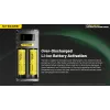 Cargador de baterías Nitecore Ci12 cargador USB universal para Li‑Ion, NiCd, NiMH, entrada 3A 5/9/12V, carcasa de plástico
