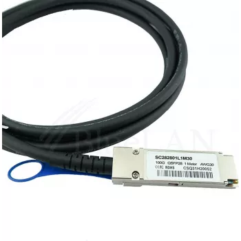 Cable DAC CBO QSFP28 SC282801L3M26 3 m — Cable de cobre Direct Attach QSFP28, 3 metros