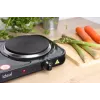 Cocina eléctrica de 2 placas IDEAL, potencia máxima 2600 W