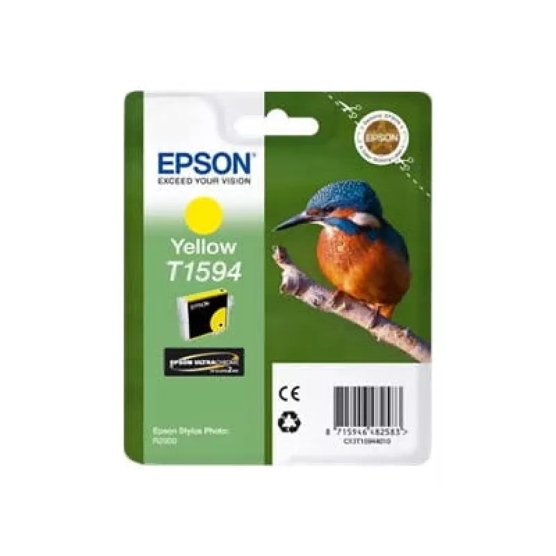 Cartucho EPSON T1594 1 x 17 ml Ultrachrome Hi-Gloss2 Amarillo