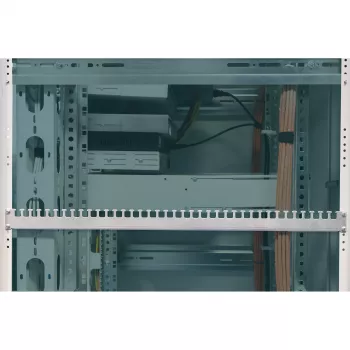 Digitus DN-19 ORG-1000P Barra de sujeción de cables para armarios de 19 pulgadas, negro