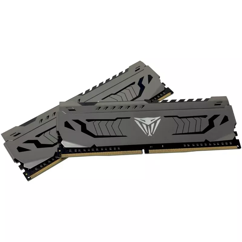 32 GB Patriot DIMM 3600 (2x 16 GB) Dual-Kit (gris, PVS432G360C8K, Viper Steel, INTEL XMP)
