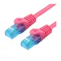 Cable de red LOGON TCU55U0025M Cat5e U/UTP (UTP) 2,5 m magenta RJ-45 dorado