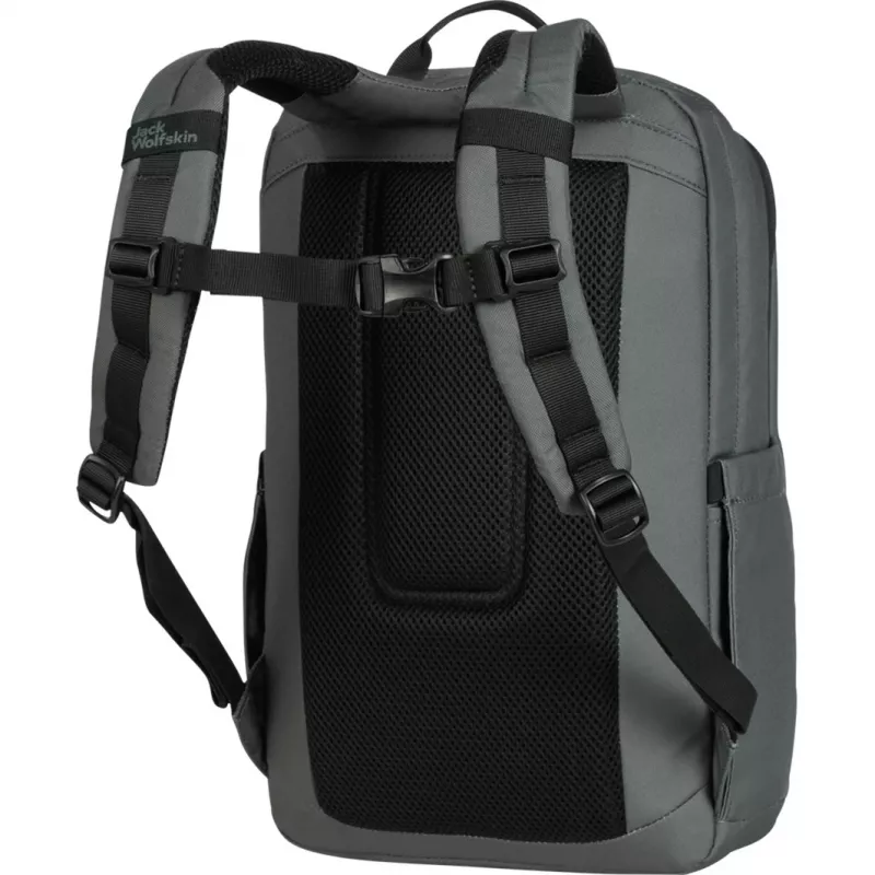 Mochila Jack Wolfskin Smileyworld – verde/gris, 22 L