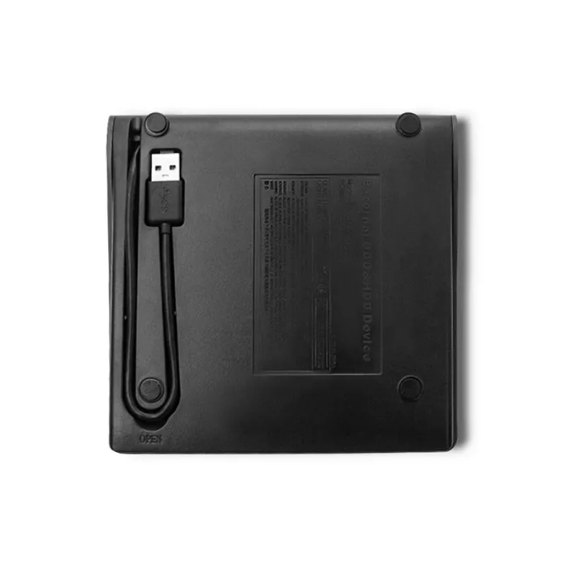Carcasa externa USB 2.0 SATA para unidad óptica Qoltec 51863 Negra