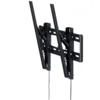 HAGOR BL Tilt 400 - Kit de montaje (soporte de pared) - para pantalla plana - Negro - Tamaño de pantalla: 81-124 cm (32-49) - Interfaz de montaje: hasta 400 x 400 mm