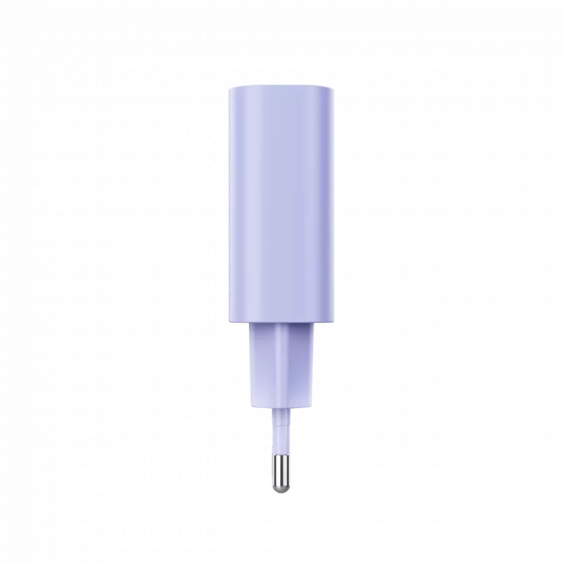 Cargador de pared CANYON OnCharge 30CL, 30W USB-C PD, 1 salida PD, enchufe EU, lila