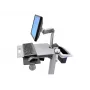 Ergotron Neo-Flex Basket and Handle Kit - Kit de montaje (asa, cesta) - dos niveles, gris - para montaje en carro - para P/N: 24-205-214, 24-206-214 (97-545)