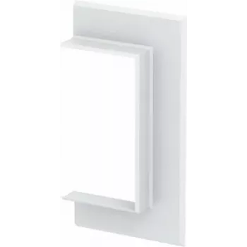 OBO Bettermann Embellecedor de terminación de pared G-KWAO70130RW blanco puro versión abierta (6274820)