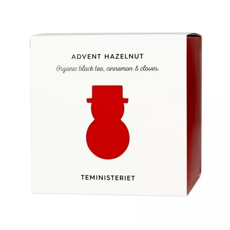 Té negro suelto Advent Hazelnut 100g - Teministeriet