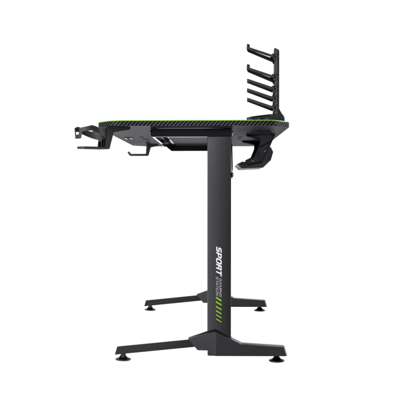 Escritorio GameMax D140-CARBON — Escritorio gaming/oficina, peso neto 20,5 kg, medidas brutas 125×795×682 mm