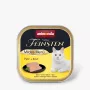 Comida húmeda para gatos Animonda Vom Feinsten Menú suave Pavo queso 100 g, sin cereales, gatos adultos, tarrina