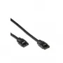 ROLINE Cable SATA interno 6.0 Gbit/s para HDD con cierre de clic 0,5m (11.03.1552)