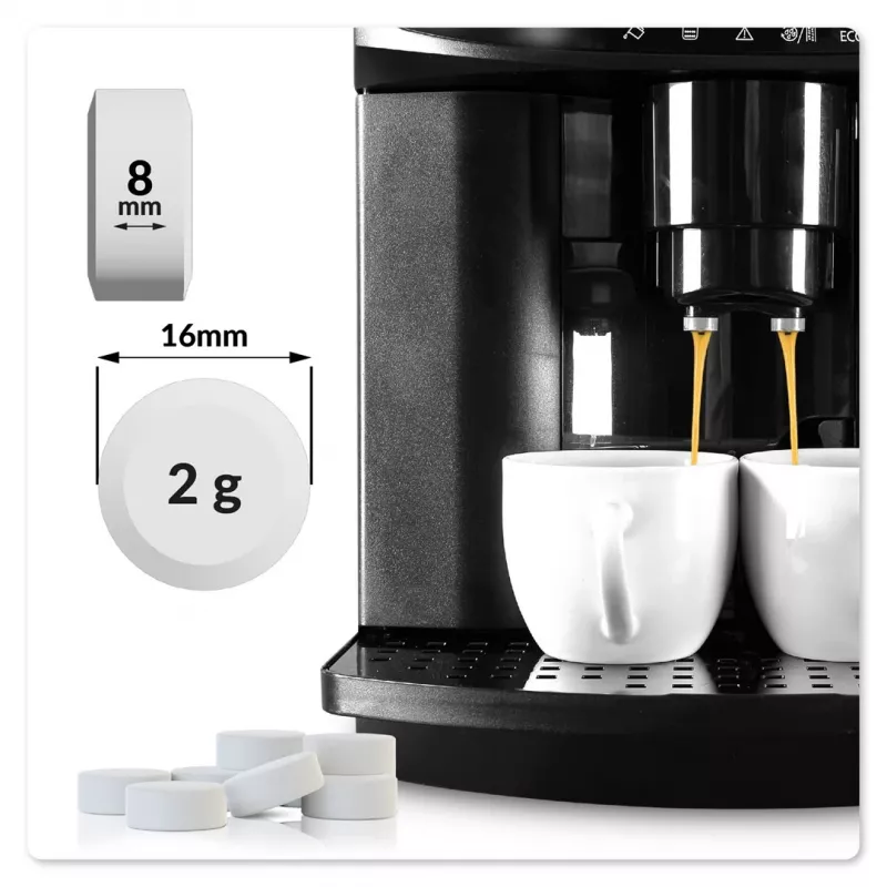 Pastillas limpiadoras para cafeteras Frischer 60 uds.