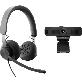 Sistema de videoconferencia personal Logitech Zone Wired UC