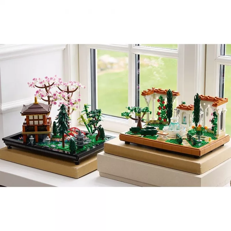 LEGO ICONS 10359 Jardín con fuente