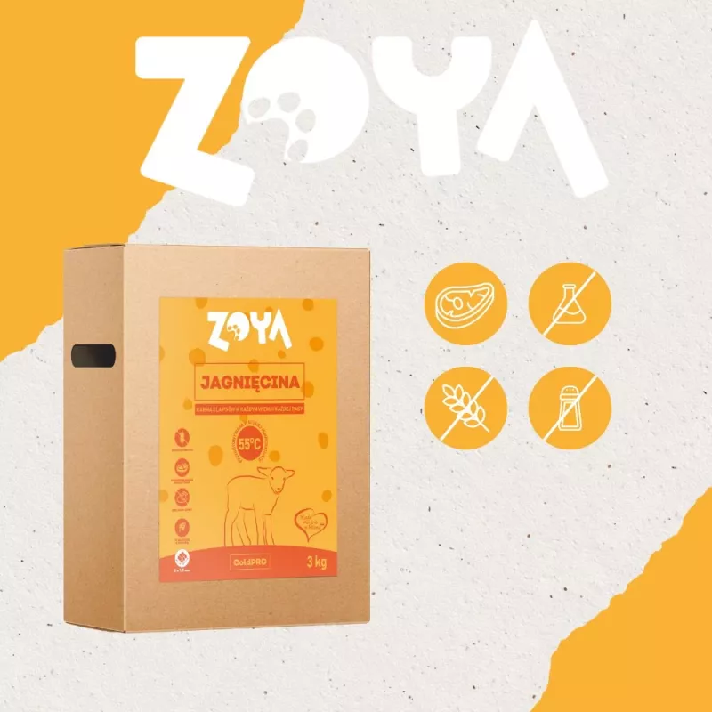 ZOYA ColdPRO comida seca para perros, cordero, 3 kg
