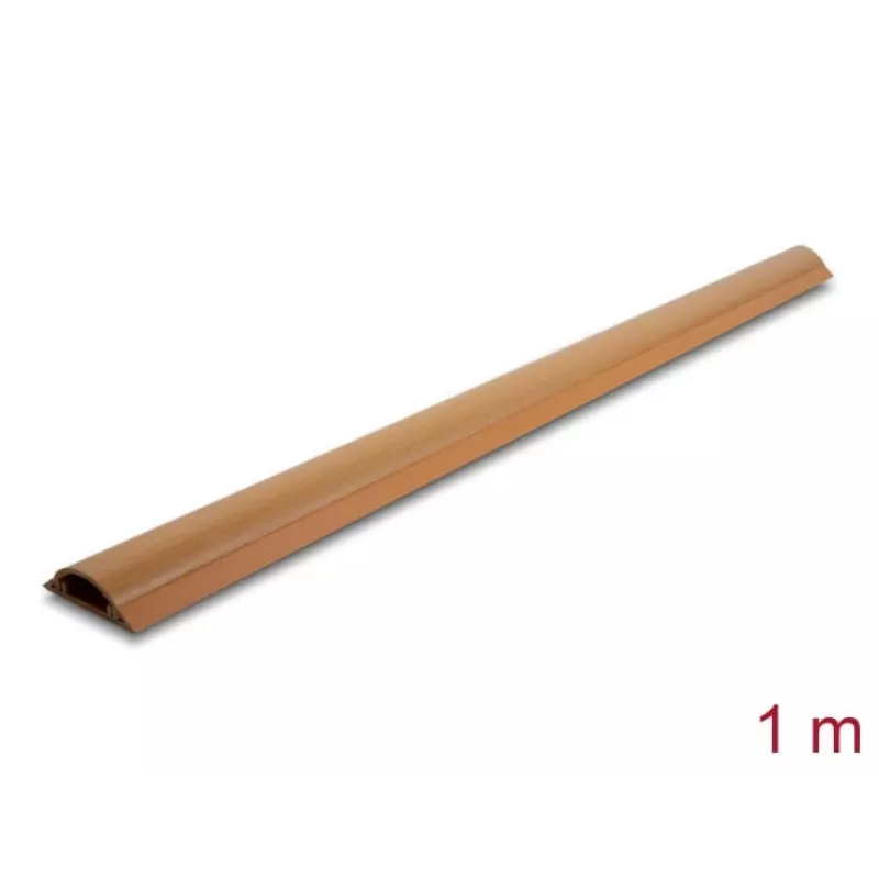 Canaleta para cables DeLOCK 20731 autoadhesiva 50 x 13 mm efecto madera