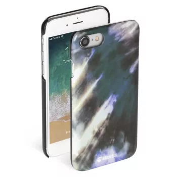 Funda protectora con tapa abatible Krusell Limited para Apple iPhone 8/7 – diseño twirl earth