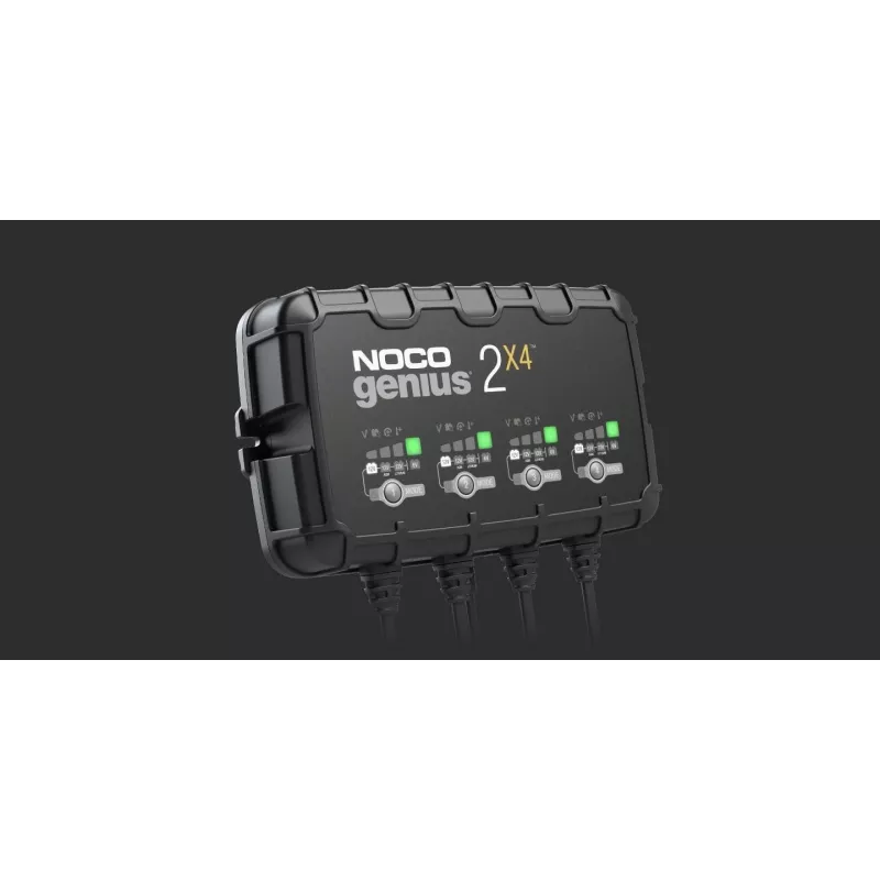 GENIUS2X4 8A Cargador de 4 bancos