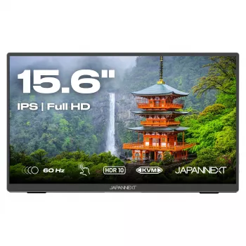 Monitor JAPANNEXT JN-MD-I156FHDR-T 39,6 cm (15,6 inch) 1920 x 1080 píxeles Full HD LED táctil gris