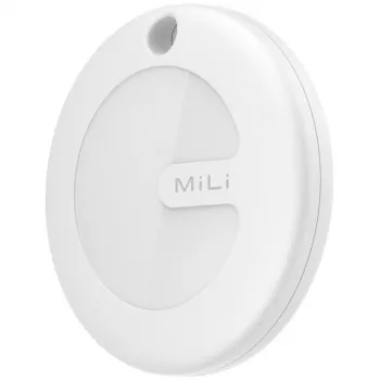 Localizador GPS MILI HD-P16 negro con funda llavero negra – rastreador personal compacto