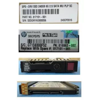 HPE 817101-001 unidad de almacenamiento
