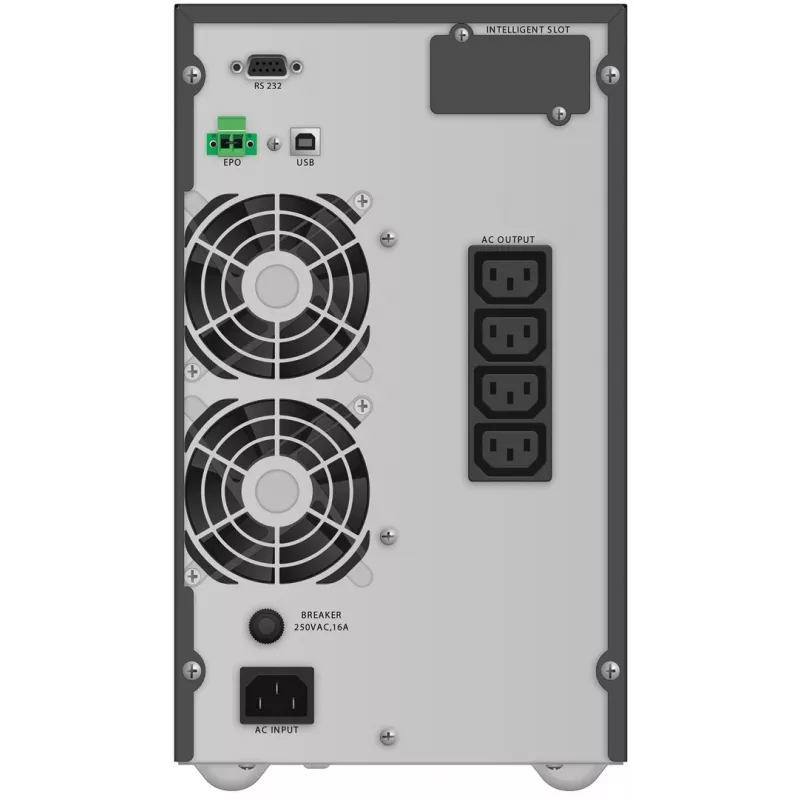 PowerWalker VFI 2000 TG doble conversión (online) 2 kVA 1800 W 4 tomas