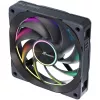 Ventilador Seasonic MagFlow ARGB 12 cm 2000 RPM negro