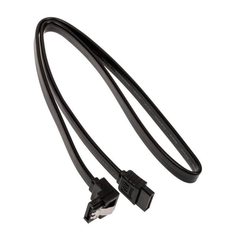 Cable SATA Akasa Proslim 90° 50 cm — cable de datos SATA en ángulo recto, 50 cm