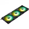 Caja E-ATX PHANTEKS NV Series NV7, cristal templado, ARGB - negra & ventiladores M25 Gen2 PWM D-RGB pack de 3 - Reverse Blade, 140 mm + kit DRGB