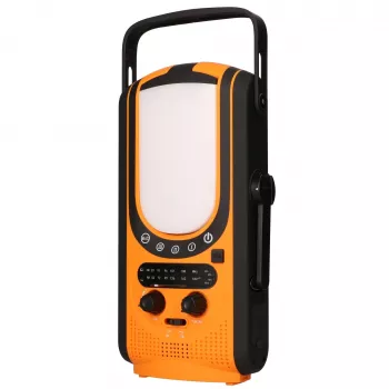 Extralink Power Ranger EPS-6000 | batería externa | 6000 mAh, radio FM, luz LED, dinamo, panel solar