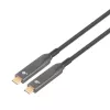 Cable de vídeo híbrido USB-C TB AKTBXIACCOP500B 4K, 5 m de longitud