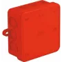 Caja de derivación de cables 85x85x40 PE rojo A 11 H (2000164)