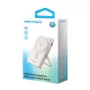 Batería externa Vention 10000mAh magnética inalámbrica 20W — 10000 mAh, salida 3 A, USB-C, blanca