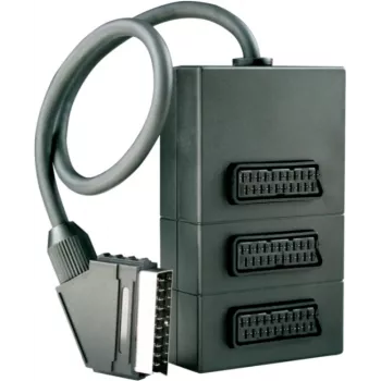 Adaptador SCART Schwaiger SCV7030 533 1x SCART 3 salidas